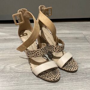 Leopard print heels